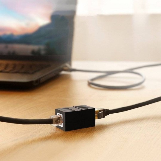 UGREEN RJ45 Network Keystone Jack Inline Coupler Female to Female 1pcs - NW114 - 20390