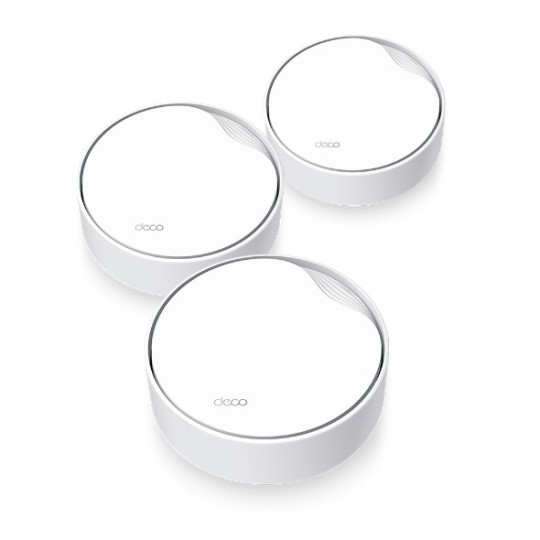 TP-LINK Deco X50-PoE (3-pack) / AX3000 Whole Home Mesh Wi- Fi 6 System with PoE