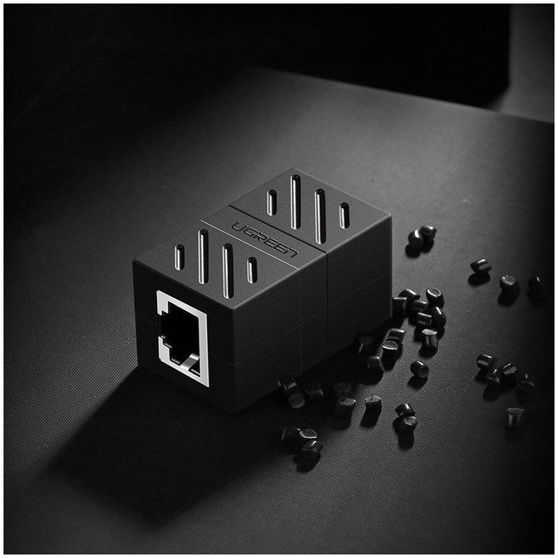 UGREEN RJ45 Network Keystone Jack Inline Coupler Female to Female 1pcs - NW114 - 20390