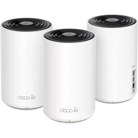 TP-LINK Deco XE75 Pro (3-pack) / AXE5400 Whole Home Mesh Wi-Fi 6E System