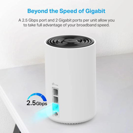 TP-LINK Deco XE75 Pro (3-pack) / AXE5400 Whole Home Mesh Wi-Fi 6E System