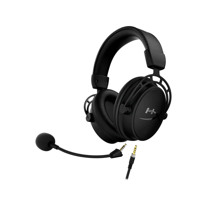 HyperX Cloud Alpha Gaming Headset – Compatible with PC, PS5, Xbox One, Nintendo Switch