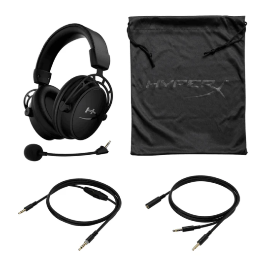 HyperX Cloud Alpha Gaming Headset – Compatible with PC, PS5, Xbox One, Nintendo Switch