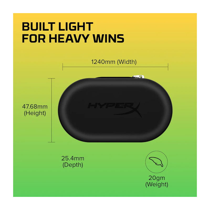 Hyperx Cloud Earbuds Ii – 14mm Drivers, Four Eartips, Hard-shell Carrying Case