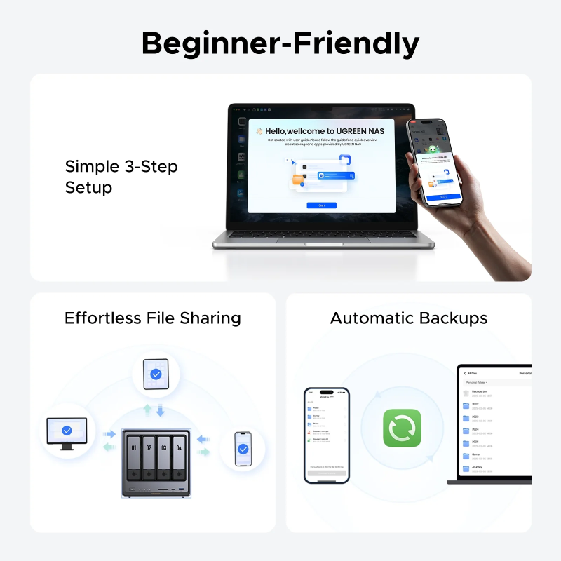 UGREEN NASync - DXP4800 Plus - 35261