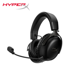 HyperX Cloud III Wireless – Gaming Headset for PC, PS5, PS4, up to 120-hour Battery ,Black