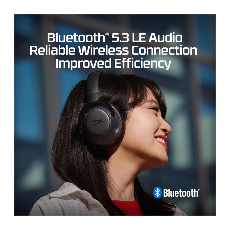 HyperX Cloud Mix 2 – Dual Wireless Over-Ear Headphones with ANC, 2,4GHz dongle, Bluetooth 5.3