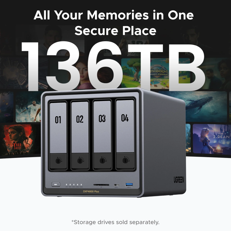 UGREEN NASync - DXP4800 Plus - 35261