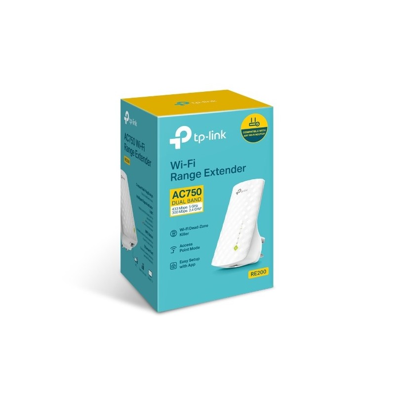 TP-LINK RE200 / AC750 Wi-Fi Range Extender