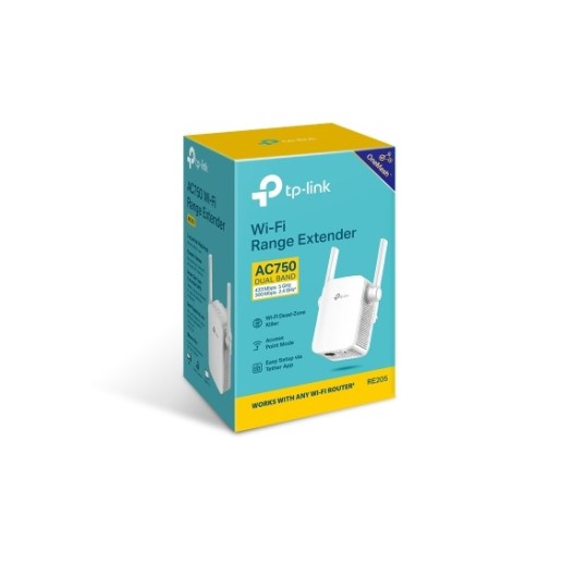 TP-LINK RE205 / AC750 Wi-Fi Range Extender