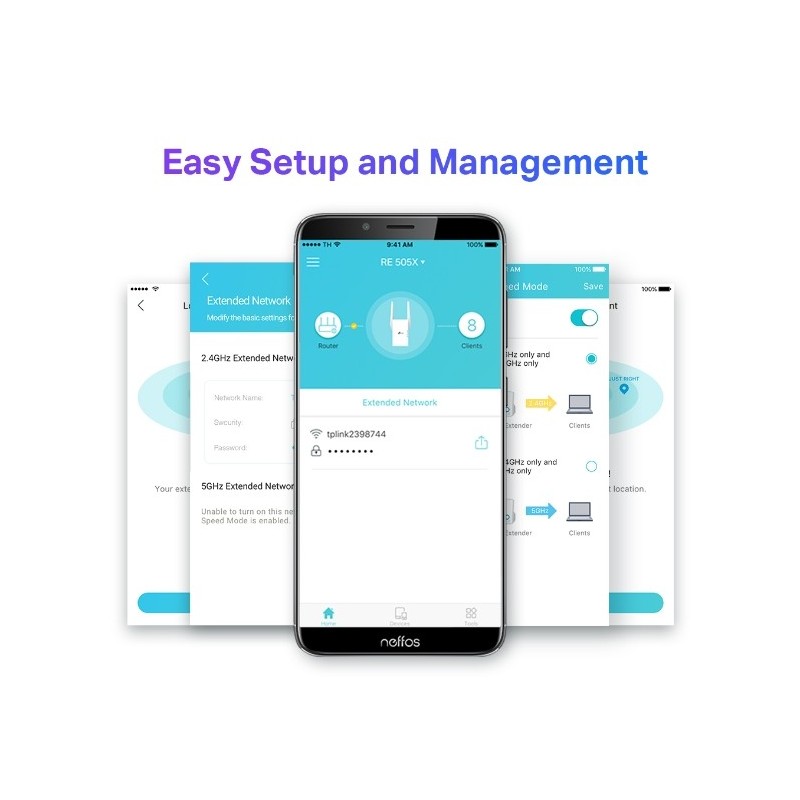 TP-LINK RE505X / AX1500 Wi-Fi Range Extender