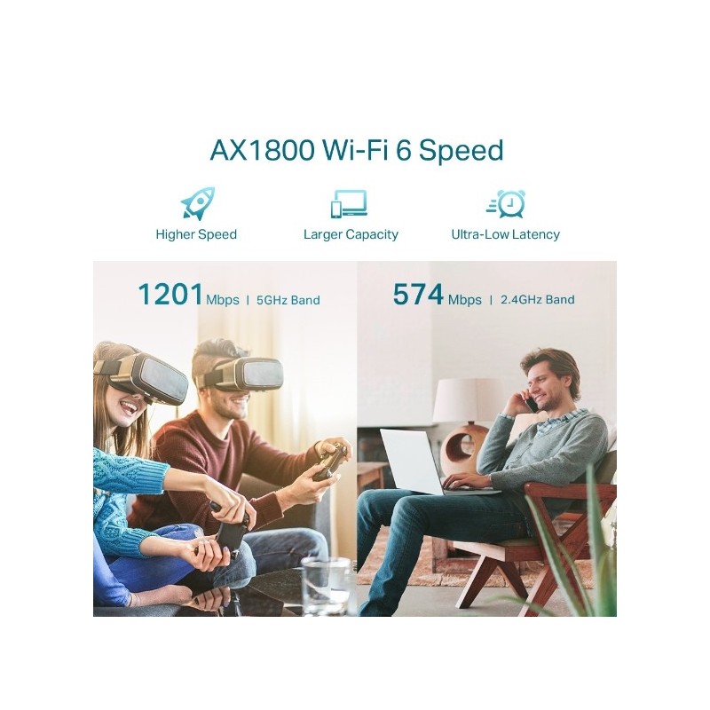 TP-LINK RE605X / AX1800 Wi-Fi 6 Range Extender