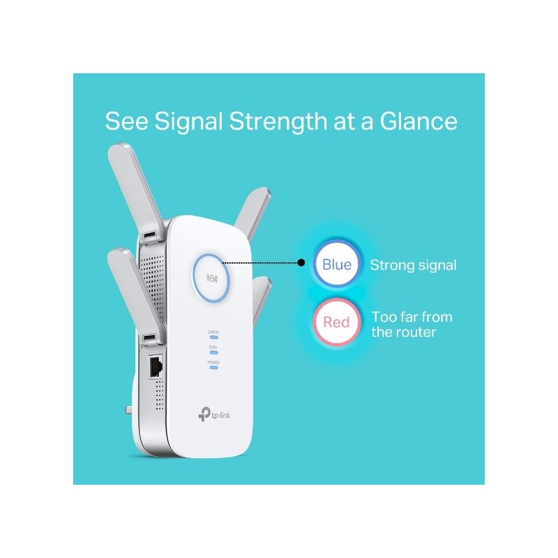 TP-LINK RE650 / AC2600 MU-MIMO Wi-Fi Range Extender