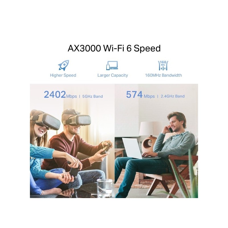 TP-LINK RE705X / AX3000 Wi-Fi 6 Range Extender