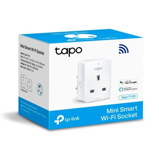 TP-LINK Tapo P100 (1-pack) / Mini Smart Wi-Fi Socket