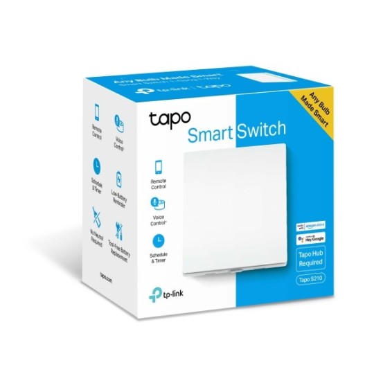 TP-LINK Tapo S210 / Smart Light Switch 1 Gang 1 Way