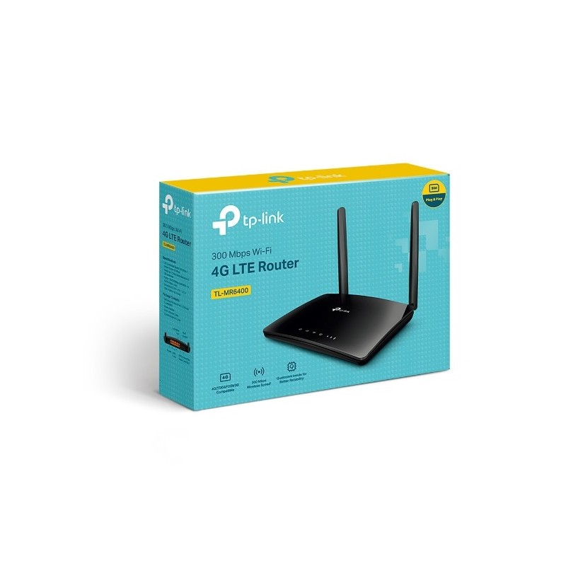 TP-LINK TL-MR6400 / 300Mbps Wireless N 4G LTE Router