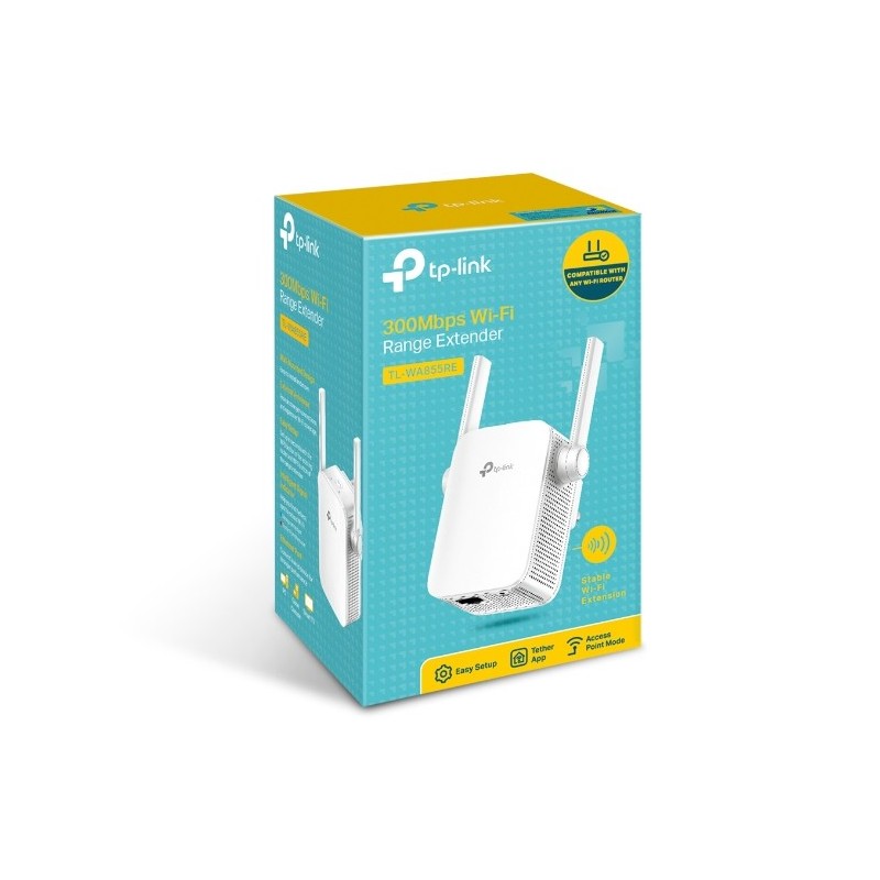 TP-LINK TL-WA855RE / 300Mbps Wi-Fi Range Extender
