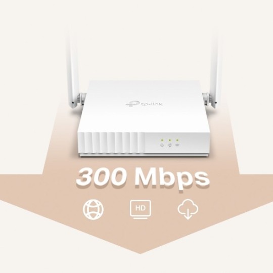 TP-LINK TL-WR820N / 300Mbps Wi-Fi Router