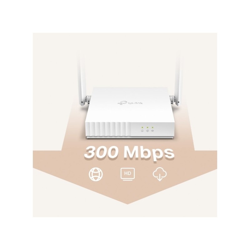 TP-LINK TL-WR820N / 300Mbps Wi-Fi Router