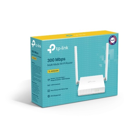 TP-LINK TL-WR820N / 300Mbps Wi-Fi Router