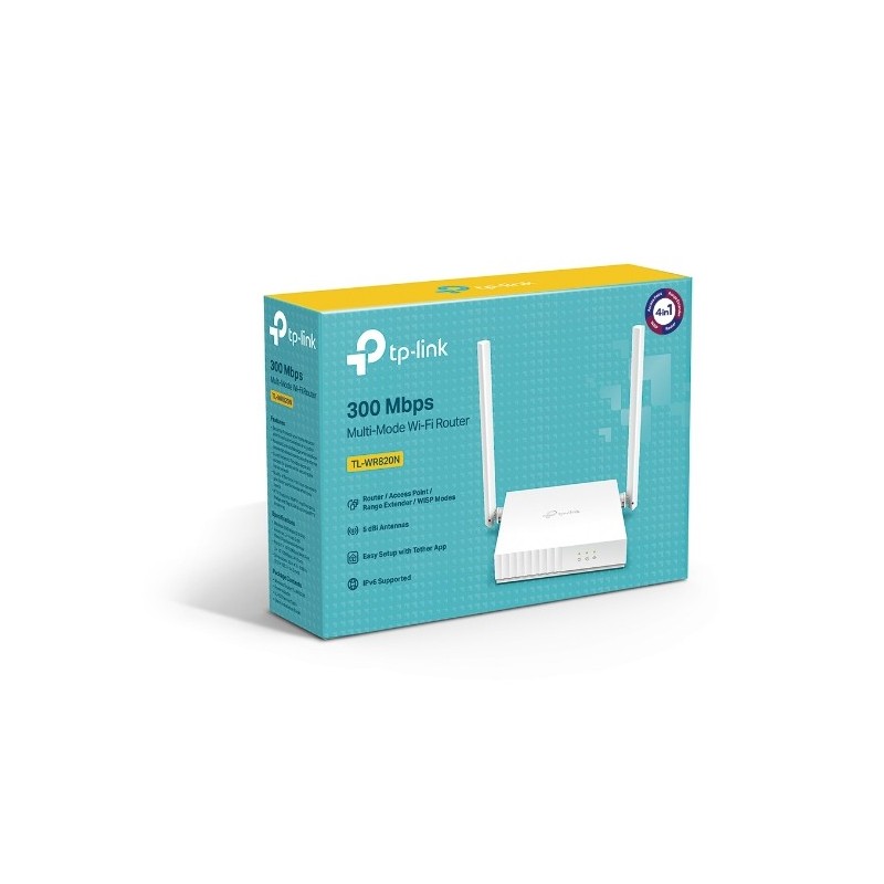 TP-LINK TL-WR820N / 300Mbps Wi-Fi Router
