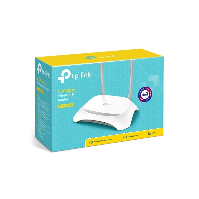 TP-LINK TL-WR840N / 300Mbps Wireless N Router