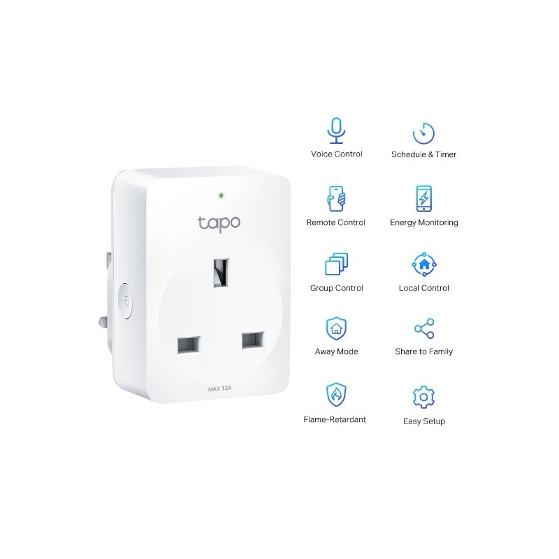 TP-LINK Tapo P110 / Mini Smart Wi-Fi Socket Energy Monitoring