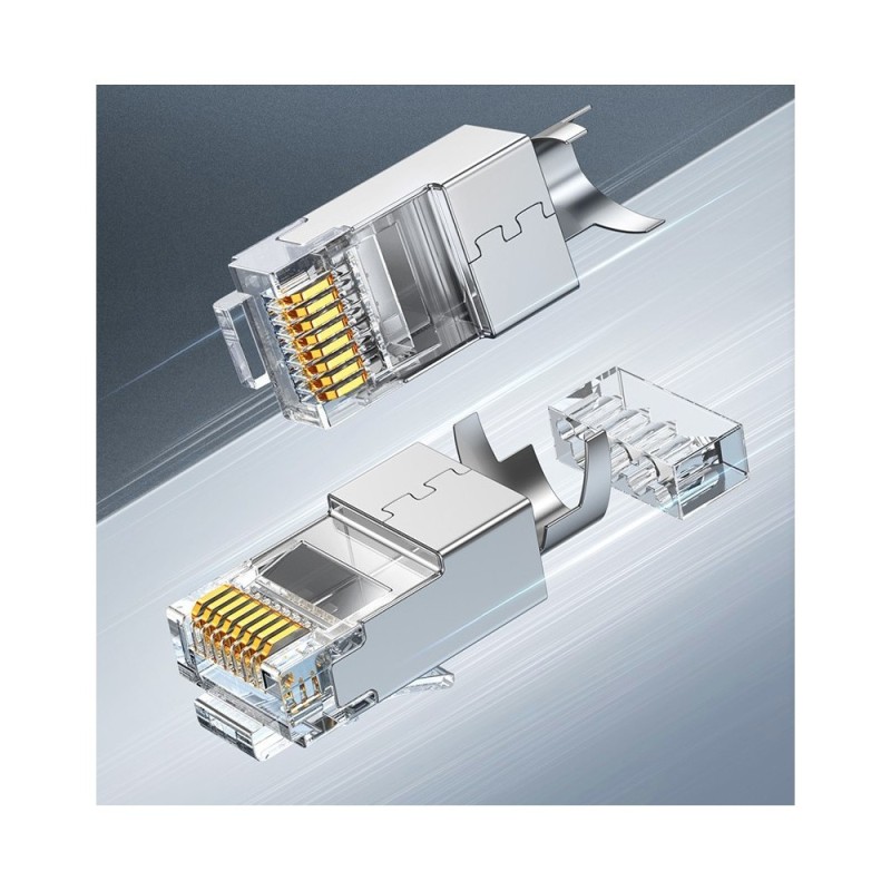 UGREEN Cat 7 Shielded Modular Plug Gold-plated 50U 10 pcs - NW193 - 50634
