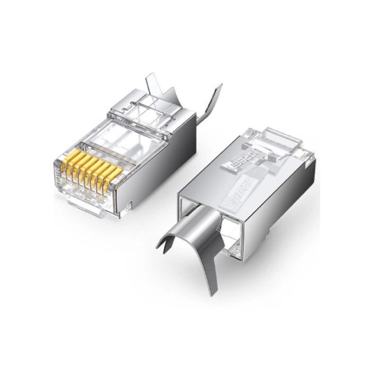 UGREEN Cat 7 Shielded Modular Plug Gold-plated 50U 10 pcs - NW193 - 50634