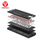 Fantech Maxfit61 Frost Modular Mechanical Keyboard – Compact & Customizable