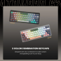 Fantech MK912 Atom Pro63 RGB Wireless Gaming Keyboard – Compact & Customizable