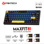 Fantech Maxfit81 MK910 Vibe Grand Cobalt Edition Mechanical Keyboard – Premium RGB & Performance