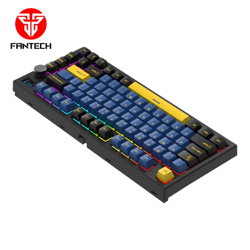 Fantech Maxfit81 MK910 Vibe Grand Cobalt Edition Mechanical Keyboard – Premium RGB & Performance