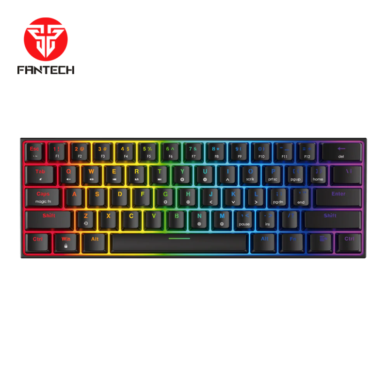 Fantech Maxfit61 MK857 RGB Mechanical Keyboard – Compact & Customizable