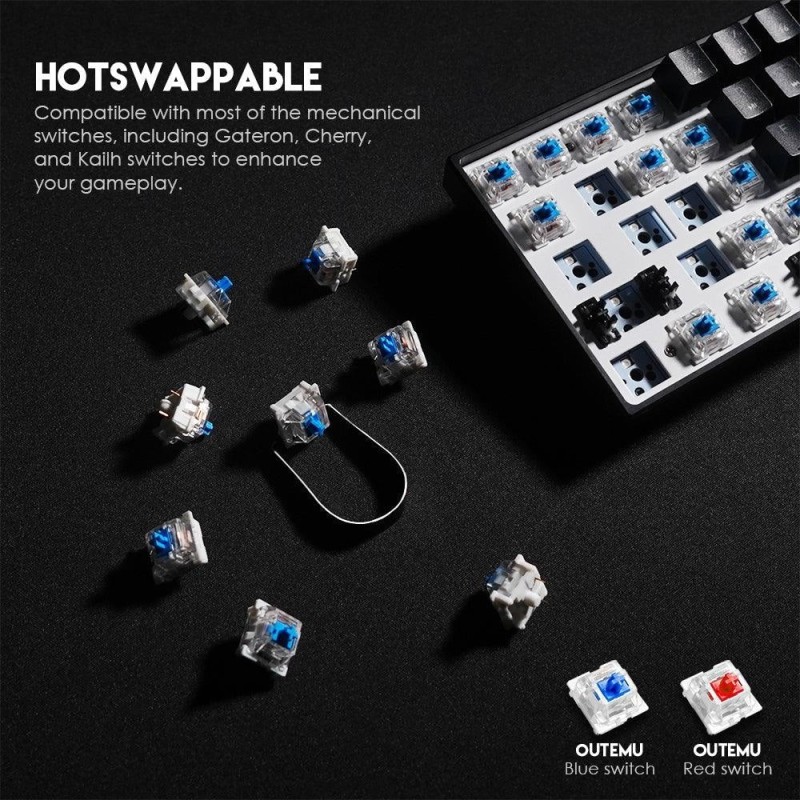 Fantech Maxfit61 MK857 RGB Mechanical Keyboard – Compact & Customizable