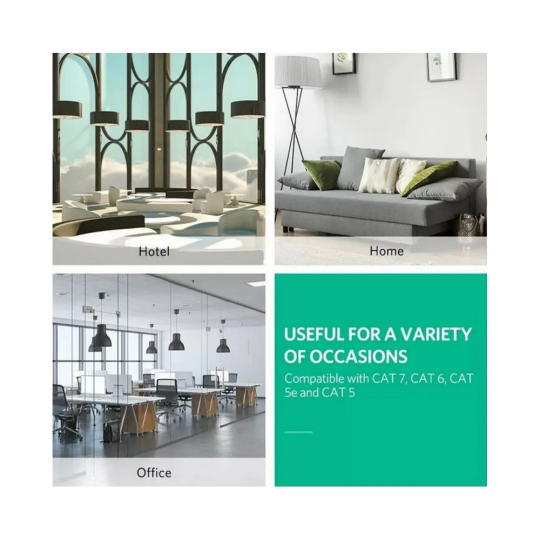 UGREEN Cat 6 Shielded Crystal Head - NW111 - 20333