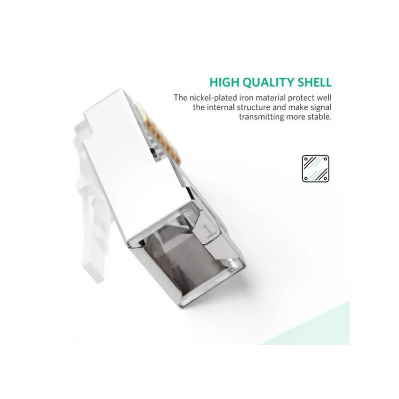 UGREEN Cat 6 Shielded Crystal Head - NW111 - 20333