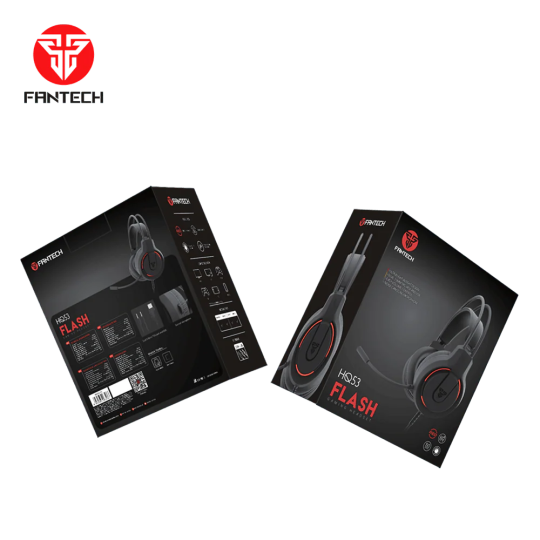 Fantech Flash HQ53 Lightweight Gaming Headset – Comfortable & Clear Audio