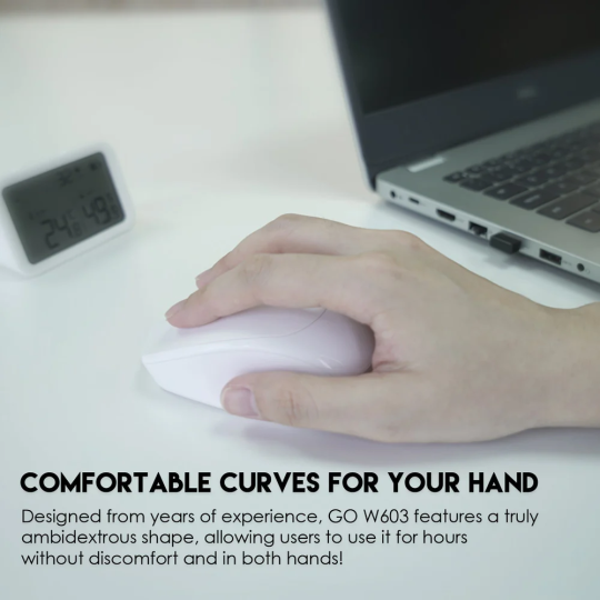 Fantech W603 GO Wireless Mouse – Portable, Precise & Comfortable