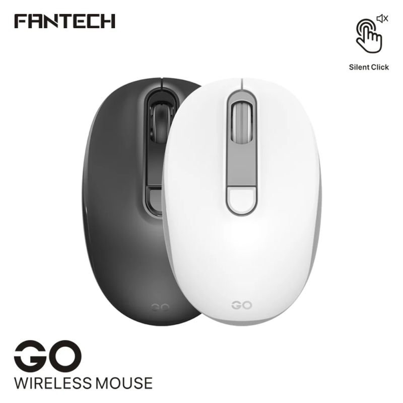 Fantech W192 GO Wireless Mouse – Silent Click & Comfortable Design