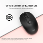 Fantech W192 GO Wireless Mouse – Silent Click & Comfortable Design