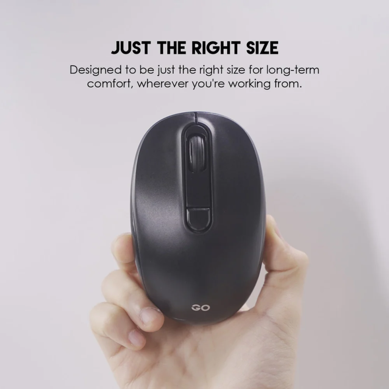 Fantech W192 GO Wireless Mouse – Silent Click & Comfortable Design