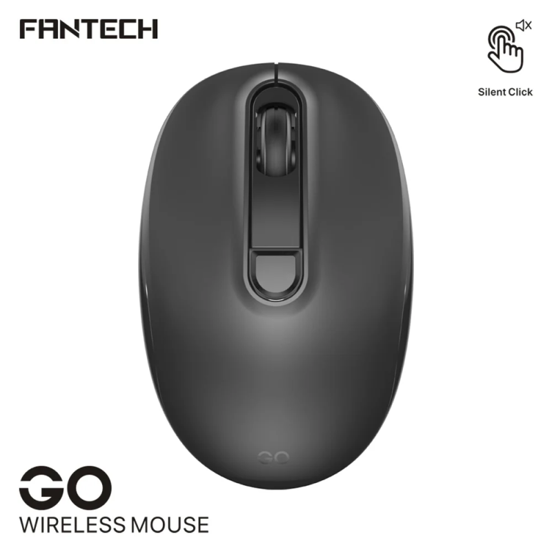 Fantech W192 GO Wireless Mouse – Silent Click & Comfortable Design