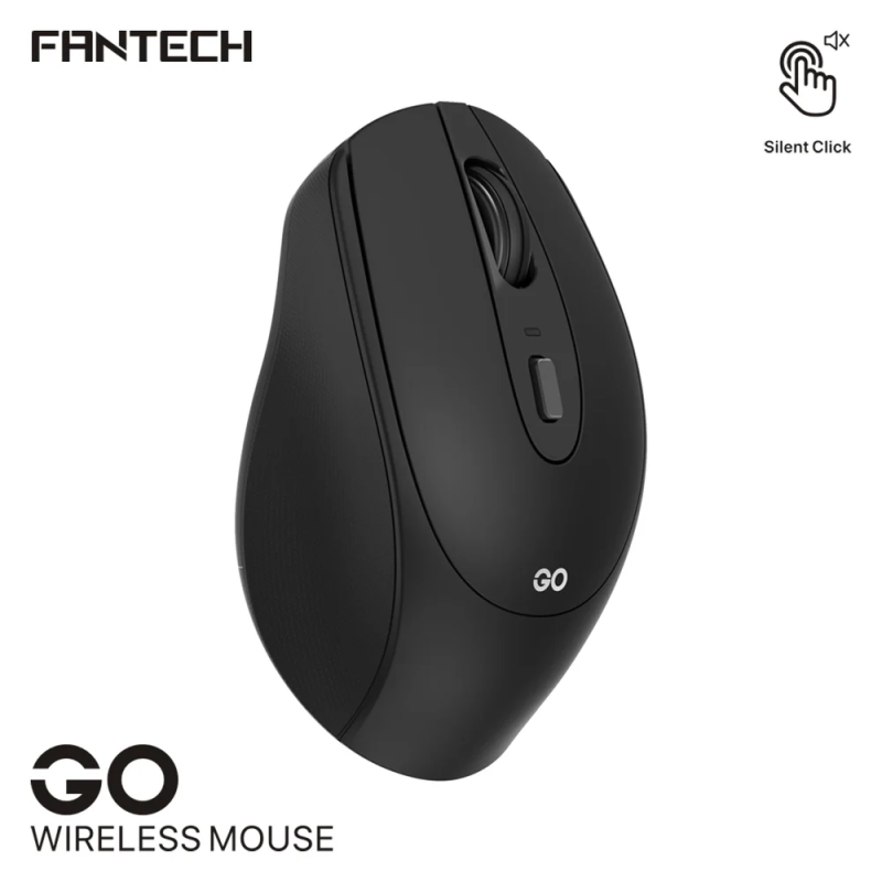 Fantech W191 Wireless Mouse – Silent Click & Ergonomic Design