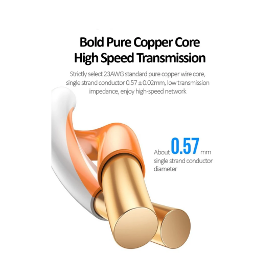 UGREEN Cat 6 Unshielded Engineering Cable 305m (Gray) - NW199 - 80671