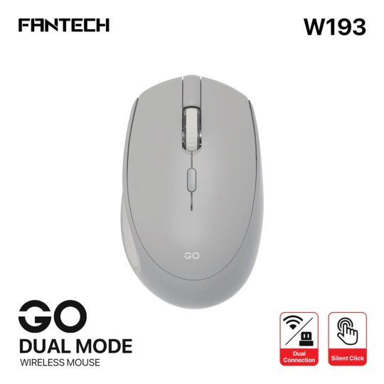 Fantech GO W193 Wireless Mouse – Compact, Reliable & Comfortable