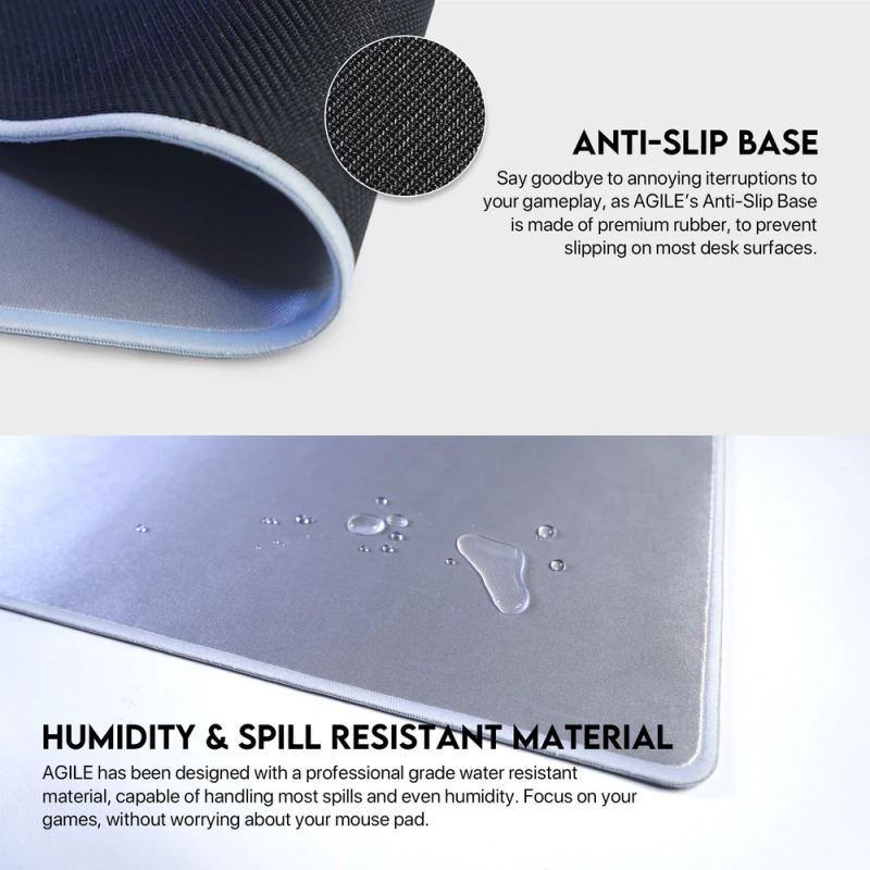 Fantech Agile MP353 SE Mousepad – Smooth Glide & Durable Surface
