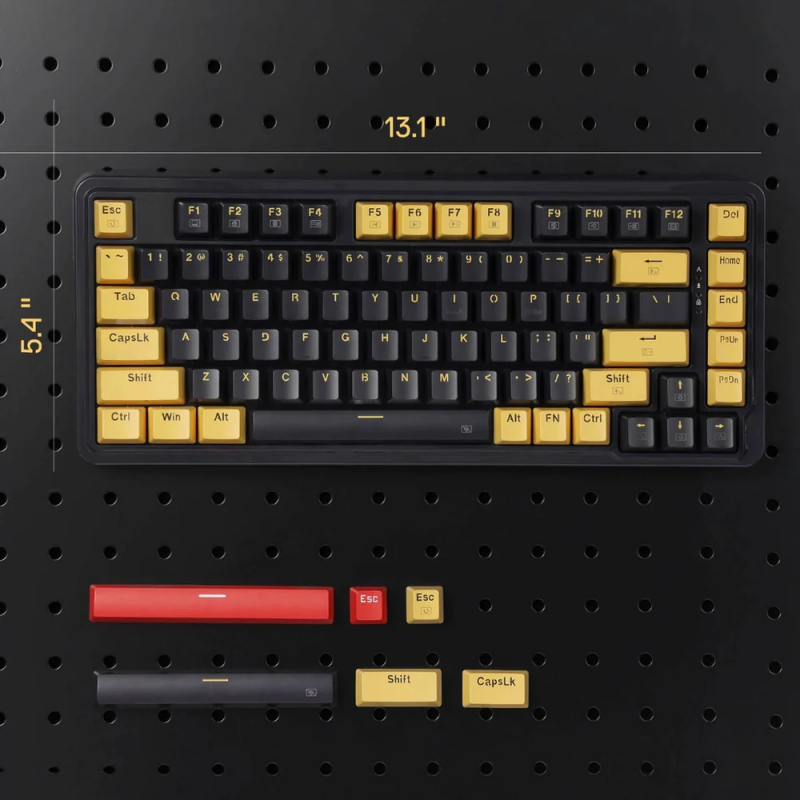 Redragon K649 78% Wired RGB Gaming Keyboard – Gasket Mount & Compact Design