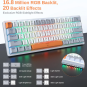 Redragon K642WGO Akali 60% RGB Mechanical Keyboard – Compact & Responsive